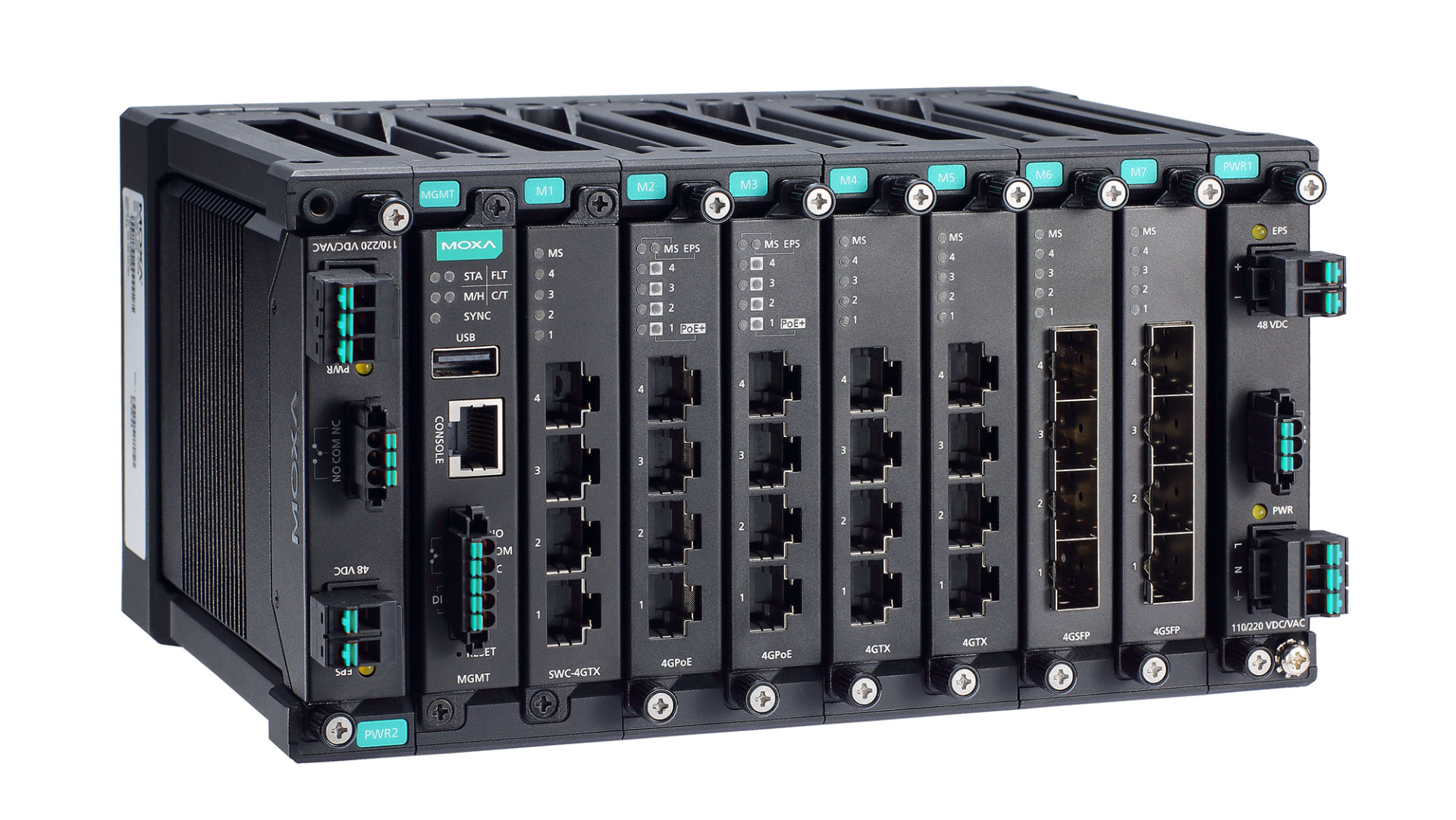 Moxa MDS-G4028-L3 - Switch Capa 3 en STOCK | S-Conenct